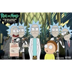 Rick & Morty Deckbuilding Game Close Rick-Counters of The Rick Kind Board Game